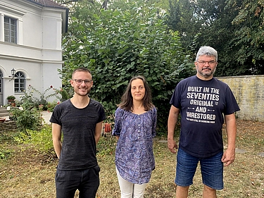 Florian Richter (Erfurt), Karolin Zinkeisen (Gera), Martin Truckenbrodt (Landkreis Sonneberg), v.l.n.r.